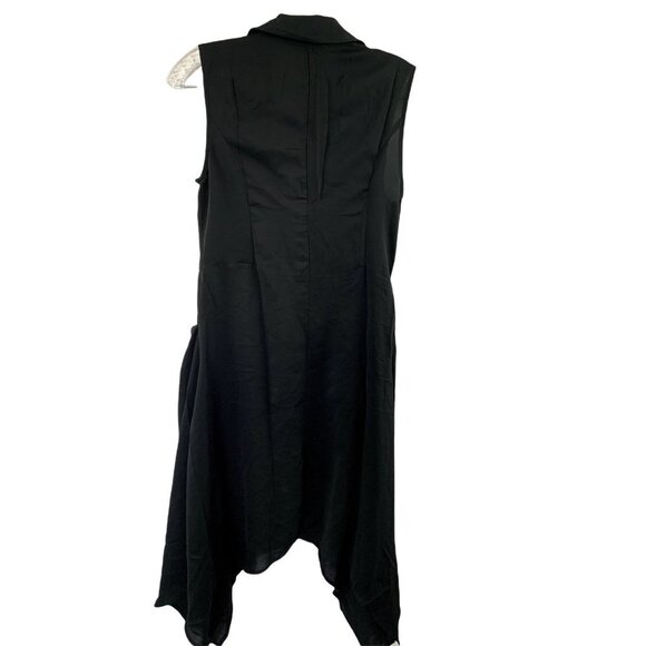 Women's Black Top With Pockets - Picture 2 of 6
